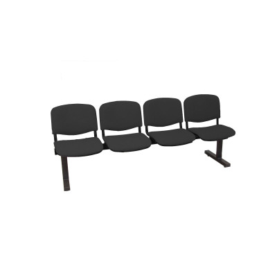 Bancada Iso 4 plazas aran negro