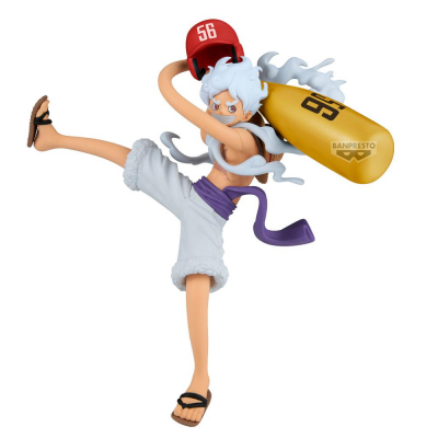 Figura banpresto one piece battle record collection monkey d.luffy gear5 17cm