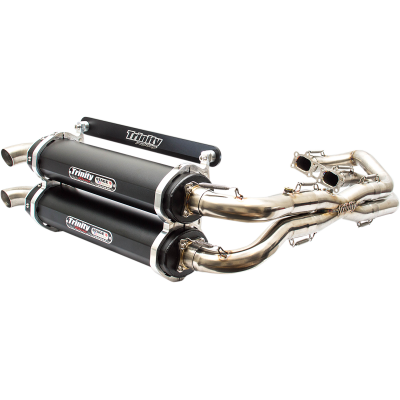 Stage 5 Dual Exhaust System TRINITY RACING TR-4119D-BK