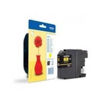 Cartucho tinta brother lc121ybp amarillo 300 paginas mfc - j870dw - mfcj470dw - dcpj152w - dcpj132w - mfc - j4710dw - mfcj650dw