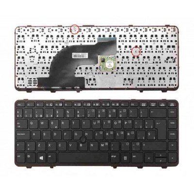 Teclado compatible para portátil HP Probook 640 g1 / 645 g1 / negro