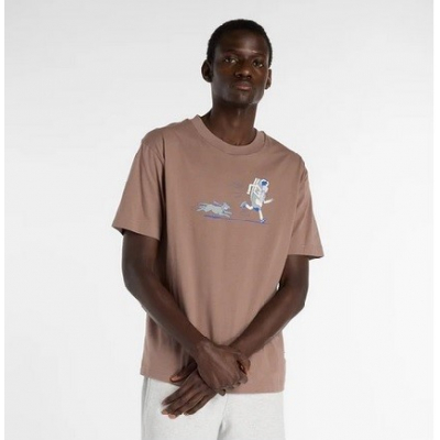 Camiseta NEW BALANCE NEW CH SS MT53937 EAS Marron