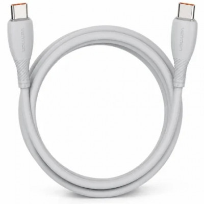 Cable USB 2.0 Tipo-C Vention TRWHF/ USB Tipo-C Macho - USB Tipo-C Macho/ Hasta 100W/ 480Mbps/ 1m/ Gris