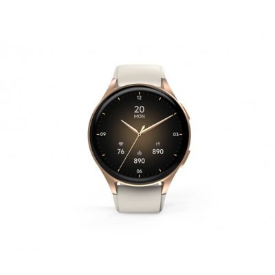 Hama Reloj Pulsera Smartwatch 8900 1,32´´ Beige/Dorado