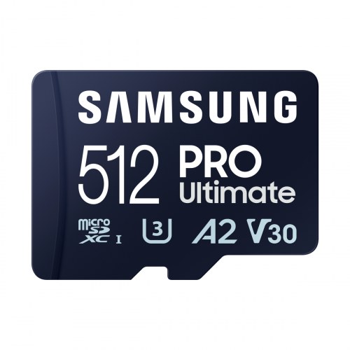 SD CARD 512GB Samsung PRO Ultimate microSDXC UHS-I + Adaptador