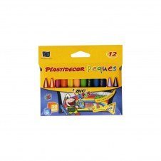 BIC PLASTIDECOR PEQUES CERAS BLISTER 12 UNIDADES PARA PEQUES A PARTIR 30 MESES 941174