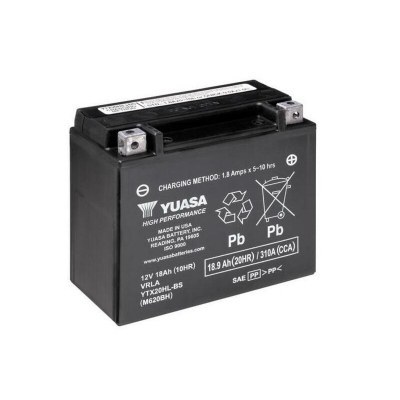 Yuasa battery YTX20HL-BS Combipack (con electrolito) YTX20HL-BS