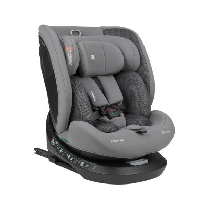 Silla de coche 40-150 cm i-Hike i-SIZE Kikkaboo Gris Claro 2025