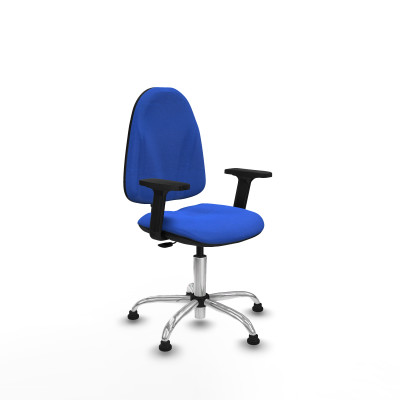 Algarra CP bali azul brazos 2D base cromada topes