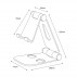 Aisens - Soporte De Sobremesa Tamaño Xl Ajustable (2 Pivotes) Para