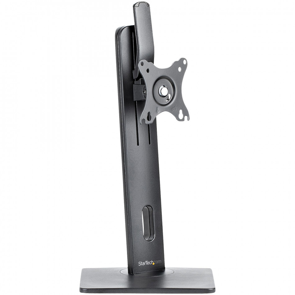Soporte para un Monitor - Base para Monitor con Ajuste de Altura - para Monitores VESA de hasta 32" (7kg) - Soporte Ergonómico para Escritorio - con Inclinación/Giro/Rotación