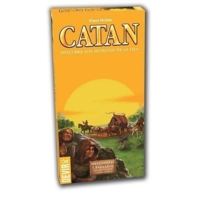 Juego de mesa devir catan mercaderes y barbaros 5 - 6 jugadores