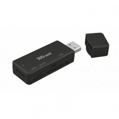 Lector de Tarjetas Externo Trust Nanga 21935/ USB 3.2