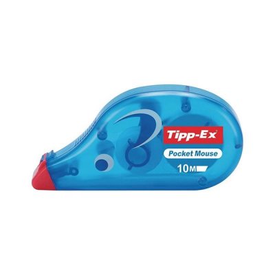Corrector de Escritura en Cinta Bic Tipp-Ex Pocket Mouse/ 4.2mm x 10m
