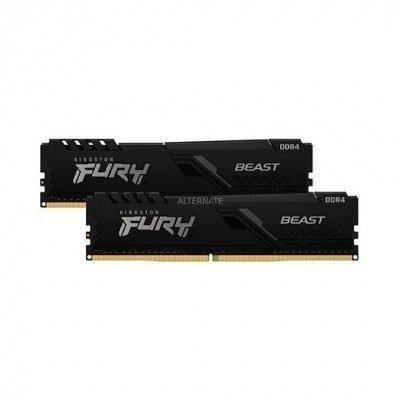Kit 2xDimm Kingston 16GB DDR4 3600Mhz Fury  