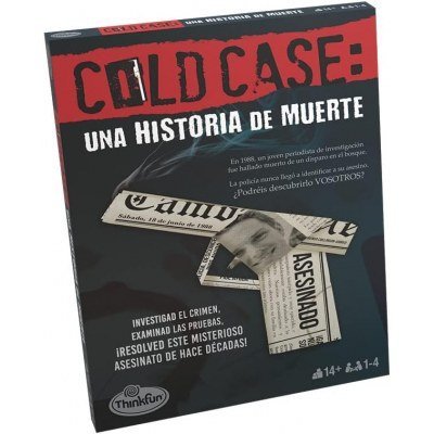 Juego de mesa cold case 1 una historia de muerte caso policial