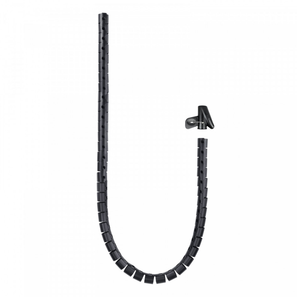 Organizador de cables flexible 25mm 1 m.