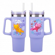 Vaso termo con pajita paladone minecraft