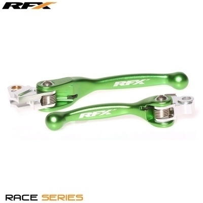Juego de manetas flexibles forjadas RFX Race (verde) FXFL4020055GN