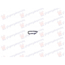 MOLDURA DE ESCAPE TRASERO PLATEADA