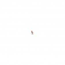 SILLA AYNA BRAZOS REGULABLES BALI NARANJA 04CPBALI308B10