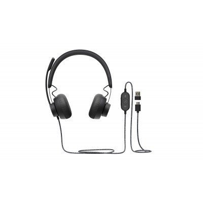 Logitech Zone Wired UC Auriculares 981-000875