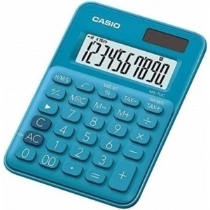Calculadora Casio MS-7UC-BU/ Azul