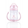 Vasito para bebés con pajita 300ml Rosa