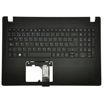 Top case + Teclado compatible para portátil ACER A315-21 Negro 6B.GNPN7.022