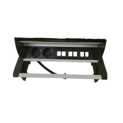 Caja Empotrar Mesa 2xShucko + 6Keystone Multimedia