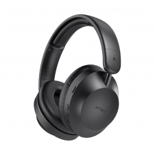 AUDÍFONOS ACTECK BLUETOOTH USB-C MICROFONO ANC NEGRO TRITON PRO