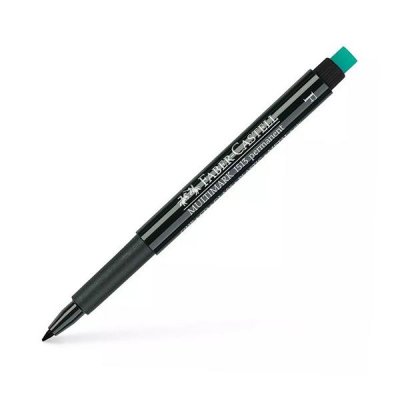 FABER-CASTELL Rotulador permanente Faber-Castell Multimark trazo 0,6mm negro
