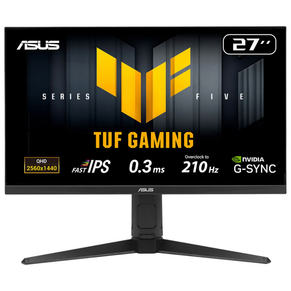 TUF Gaming VG27AQL5A pantalla para PC 68,6 cm (27") 2560 x 1440 Pixeles Wide Quad HD LCD Negro
