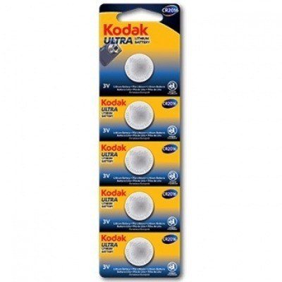 Blister pilas kodak boton litio ultra 2016 blister carton perforado - 5 pilas
