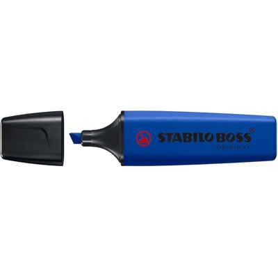 Stabilo Boss Naturecolors Wildflower Edition Marcador Fluorescente - Trazo entre 2 y 5mm - Tinta con Base de Agua - Color Azul Marino