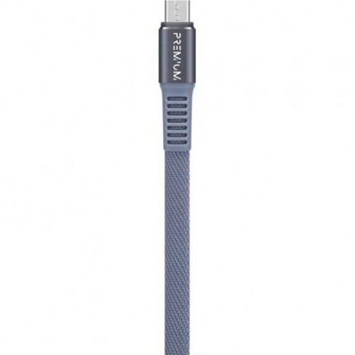 Cable USB 2.0 FR-TEC Premium para PS4/ USB Macho - MicroUSB Macho/ 3m/ Azul
