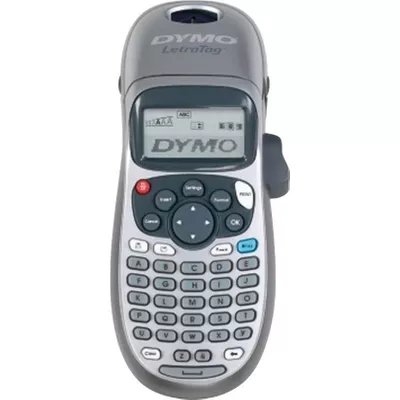 Dymo LetraTag LT100H Impresora de Etiquetas Portatil - Pantalla LCD - Velocidad 6,8 mm/seg - Impresion de 2 Lineas - Memoria para 9 Etiquetas