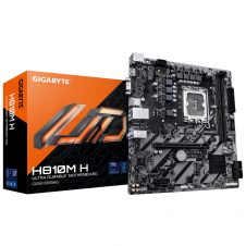 GIGABYTE H810M H Placa base - Procesadores Intel Core Ultra (Serie 2), VRM de 4+1+2 fases, hasta 6400 MHz DDR5, 1xPCIe 4.0 M.2, LAN 1GbE, USB 3.2 Gen