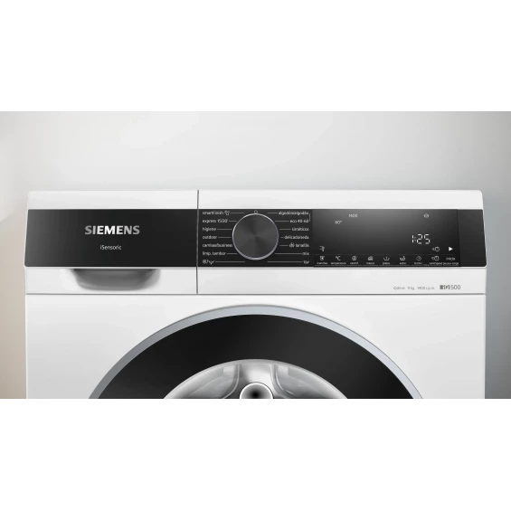 Lavadora Siemens WG44G2ZAES, 9 kg, 1400 rpm, clase A, blanco - imagen 2