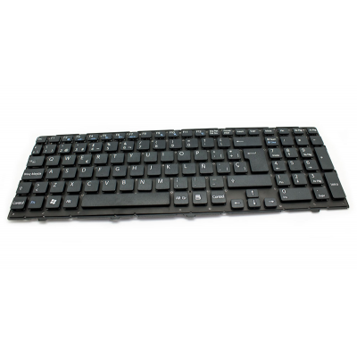 Teclado compatible para portátil SONY Vaio vpc-eh negro sin marco
