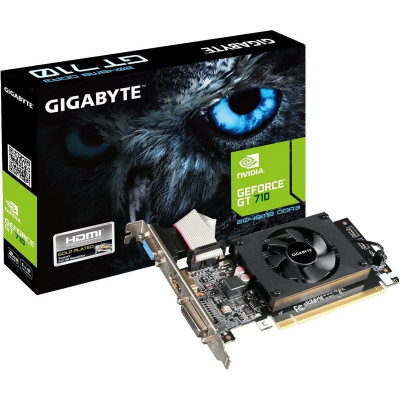 VGA PCI-EX NVIDIA GIGABYTE GT710 2GB DDR3 HDMI/DVI-D/VGA 1VENT