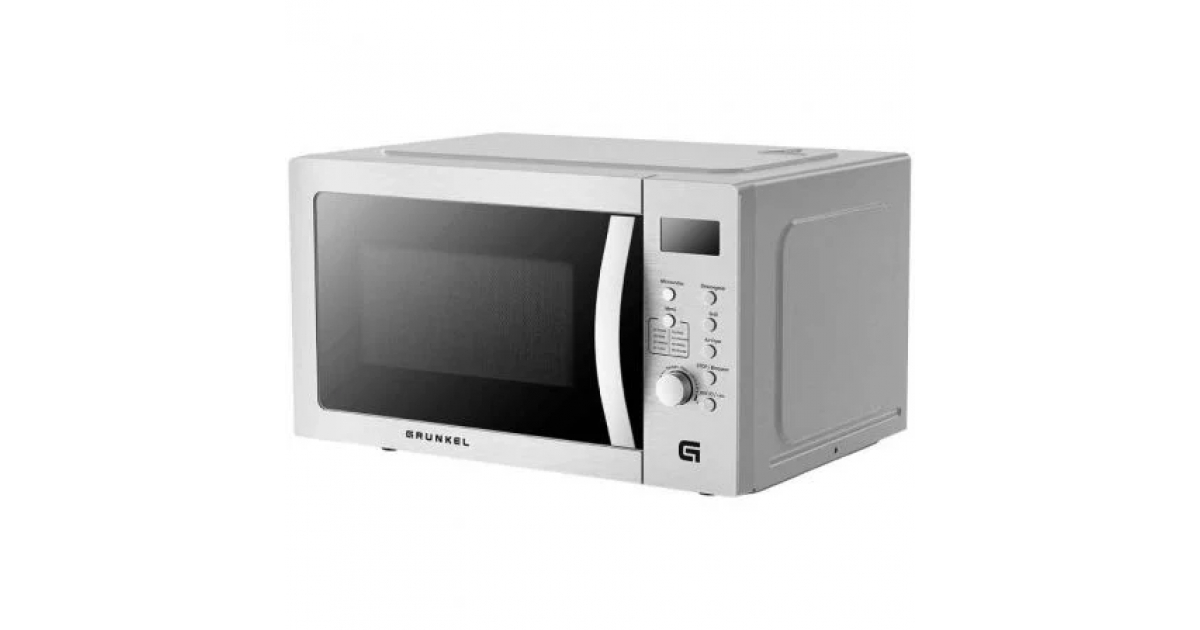 Micro-ondes Grunkel MW-28AIRFRYER 28L 3 En 1 - Four Airfryer Grill 2200W - 8 Programmes 5 Niveaux Puissance Acier Inox - 3