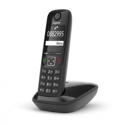 Gigaset AS690 Telefono Inalambrico Dect - Pantalla en B/N - Control de Volumen - Gran Autonomia