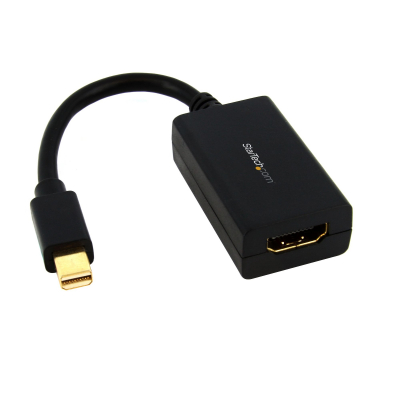 Adaptador Mini DisplayPort a HDMI - 1080p - Monitor/Pantalla/TV Mini DP a HDMI - Dongle Convertidor de Vídeo Pasivo mDP 1.2 a HDMI - La Versión Mejorada es MDP2HDEC