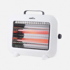 Estufa Elect.cuarzo Zorita 800w Blanco 2pot.tacto Frio, Antivuelco, Asa 25x32,5x10,5cm