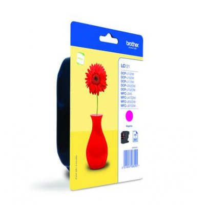 Cartucho de Tinta Original Brother LC-121MBP/ Magenta