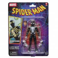 Figura hasbro marvel legends series spider - man spider - venom