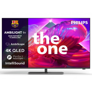Televisor QLED Philips 55PQS9011/12 55 pulgadas, 4K, 120 Hz, Dolby Vision, Ambilight, Titan OS, negro