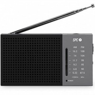 Radio fm spc jetty lite radio fm - am - control volumen - antena telescopica - in 3.5mm