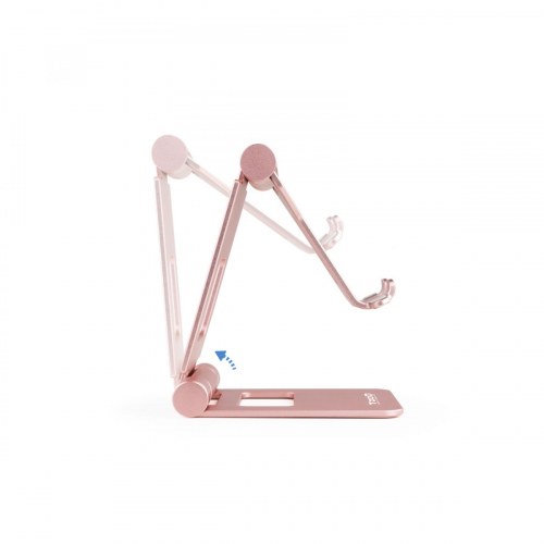 Tooq Soporte Plegable Slim Teléfono/Tablet Rosa